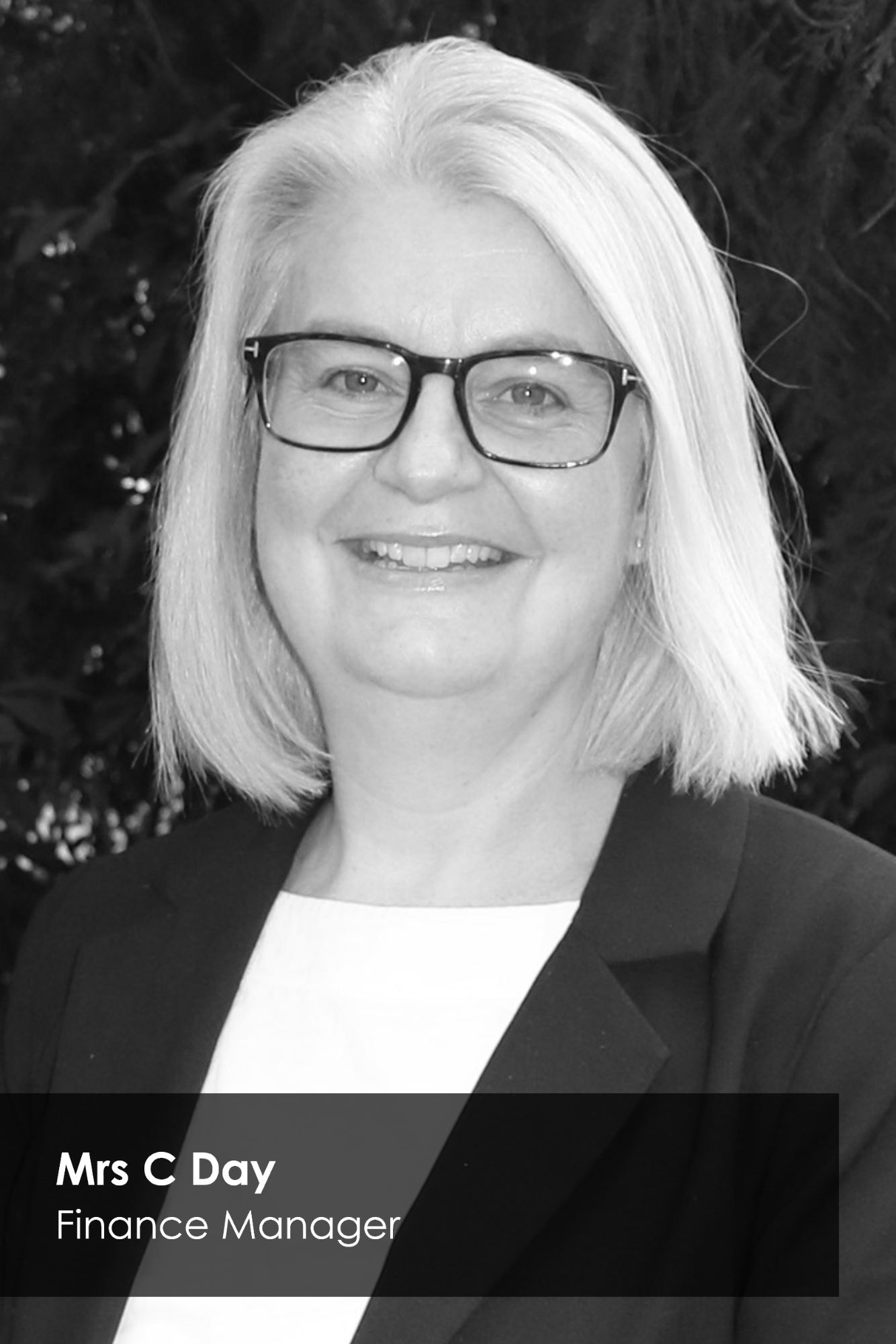 Mrs C Day, Finance Manager Profile Photograph